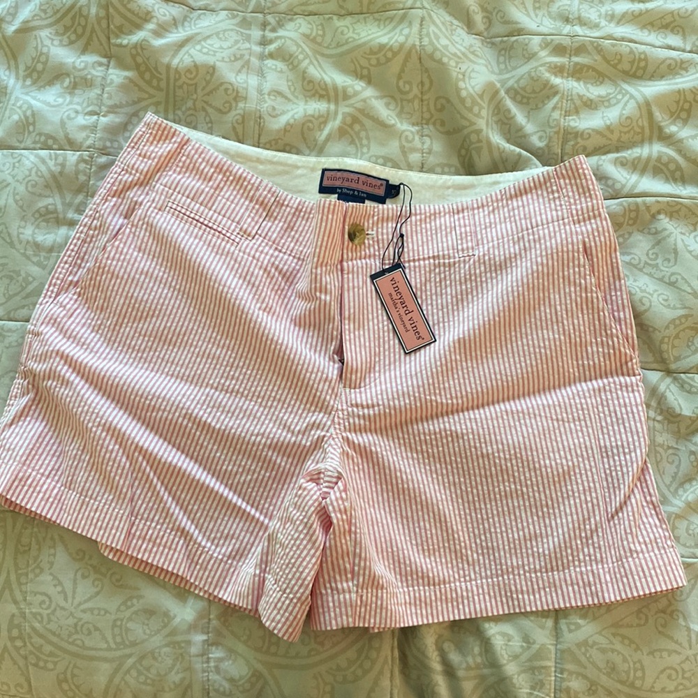 Vineyard Vines pink seersucker shirts - Sz 10